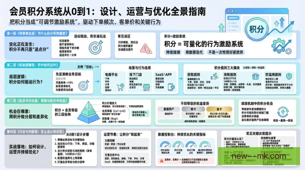 会员积分可比案例复盘，运营策略借鉴需看数据口径